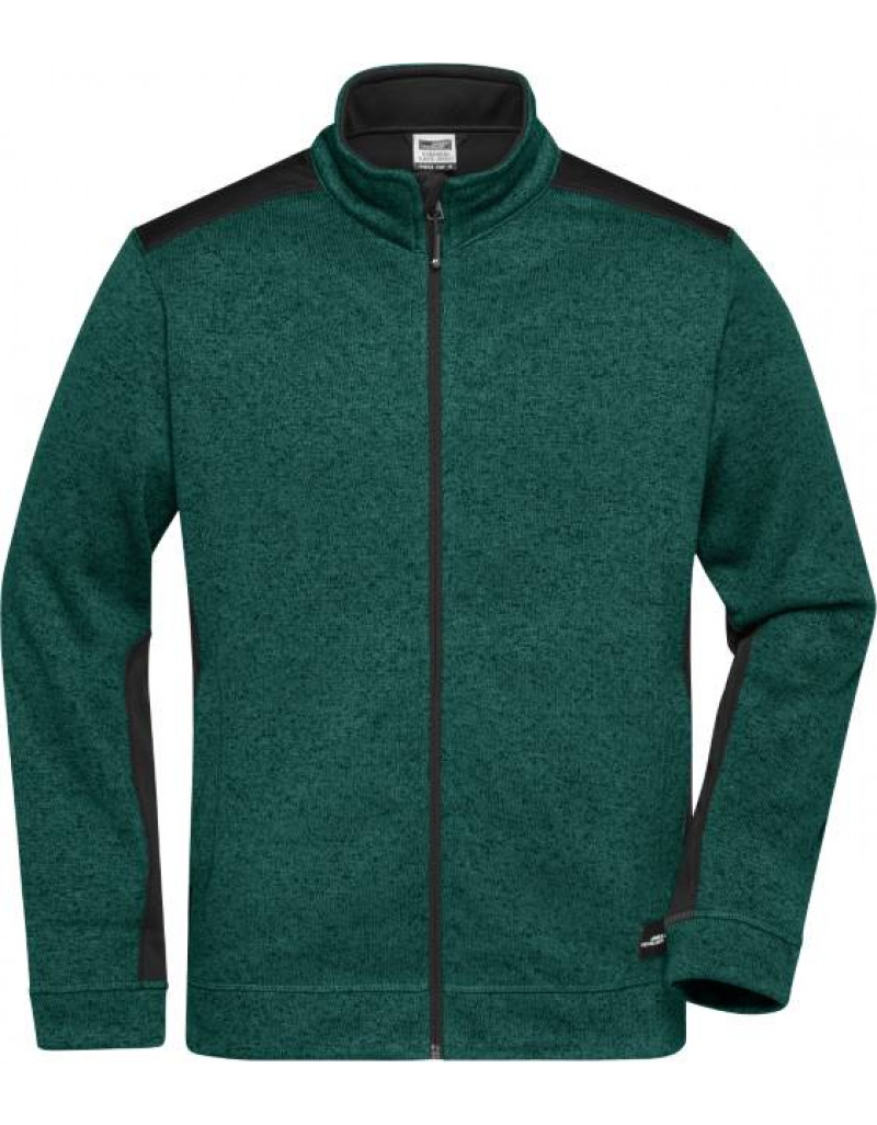 Jachetă de lucru tricotată din fleece pentru bărbați cu rezistență ridicată